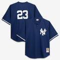 Don Mattingly New York Yankees M & N Cooperstown Collection Big & Tall Mesh Batting Practice Jersey - Navy | Stitched Baseball Jersey TJS0657