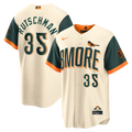 Adley Rutschman Baltimore Orioles 2026 City Connect Stadium Jersey - Cream | Stitched Baseball Jersey TJS0965