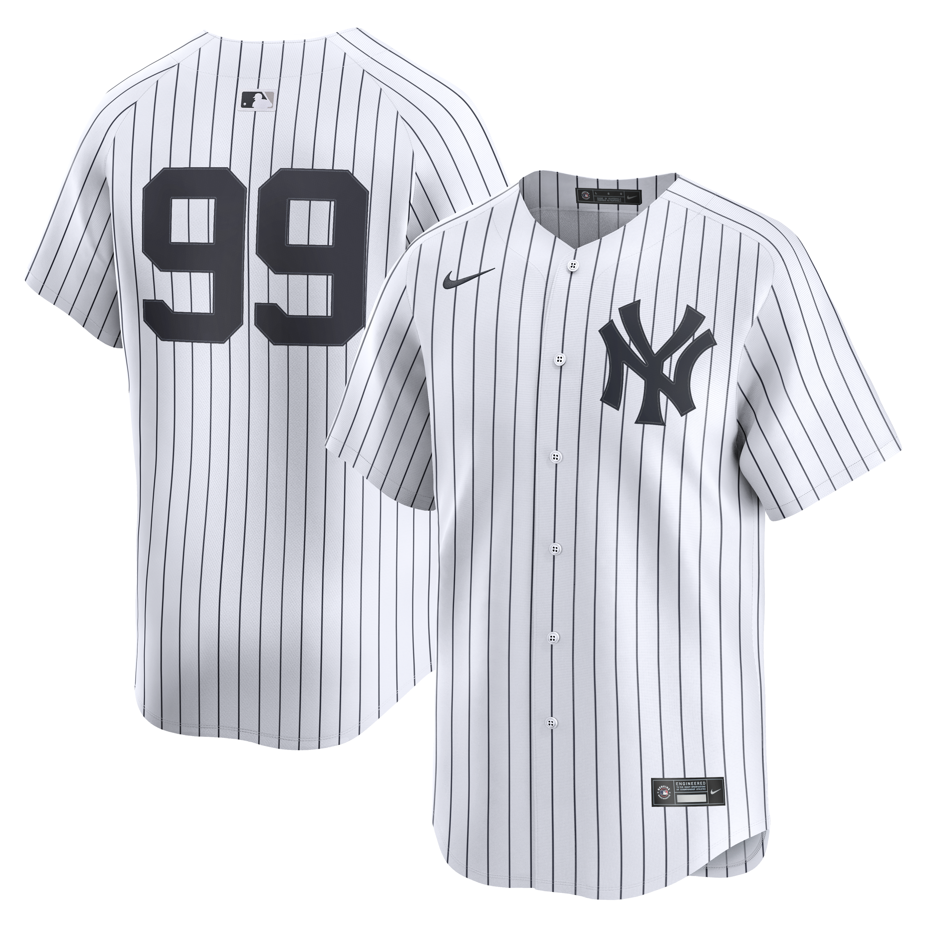 Aaron Judge New York Yankees Home Limited Player Jersey - White | Stitched Baseball Jersey TJS0749