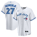 Vladimir Guerrero Jr. Toronto Blue Jays Home Replica Player Name Jersey - White | Stitched Baseball Jersey TJS0634