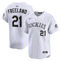 Kyle Freeland Colorado Rockies Home Limited Player Jersey - White | Stitched Baseball Jersey TJS0734