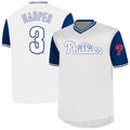 Bryce Harper Philadelphia Phillies Profile Big & Tall Name & Number Jersey - White | Stitched Baseball Jersey TJS0648