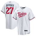 Ryan Jeffers Minnesota Twins Home Replica Player Jersey - White | Stitched Baseball Jersey TJS0721