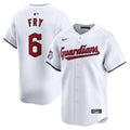 David Fry Cleveland Guardians Home Limited Player Jersey - White | Stitched Baseball Jersey TJS0626