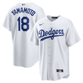 Yoshinobu Yamamoto Los Angeles Dodgers Home Replica Jersey - White | Stitched Baseball Jersey TJS0820