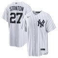 Giancarlo Stanton New York Yankees Home Replica Jersey - White | Stitched Baseball Jersey TJS0990