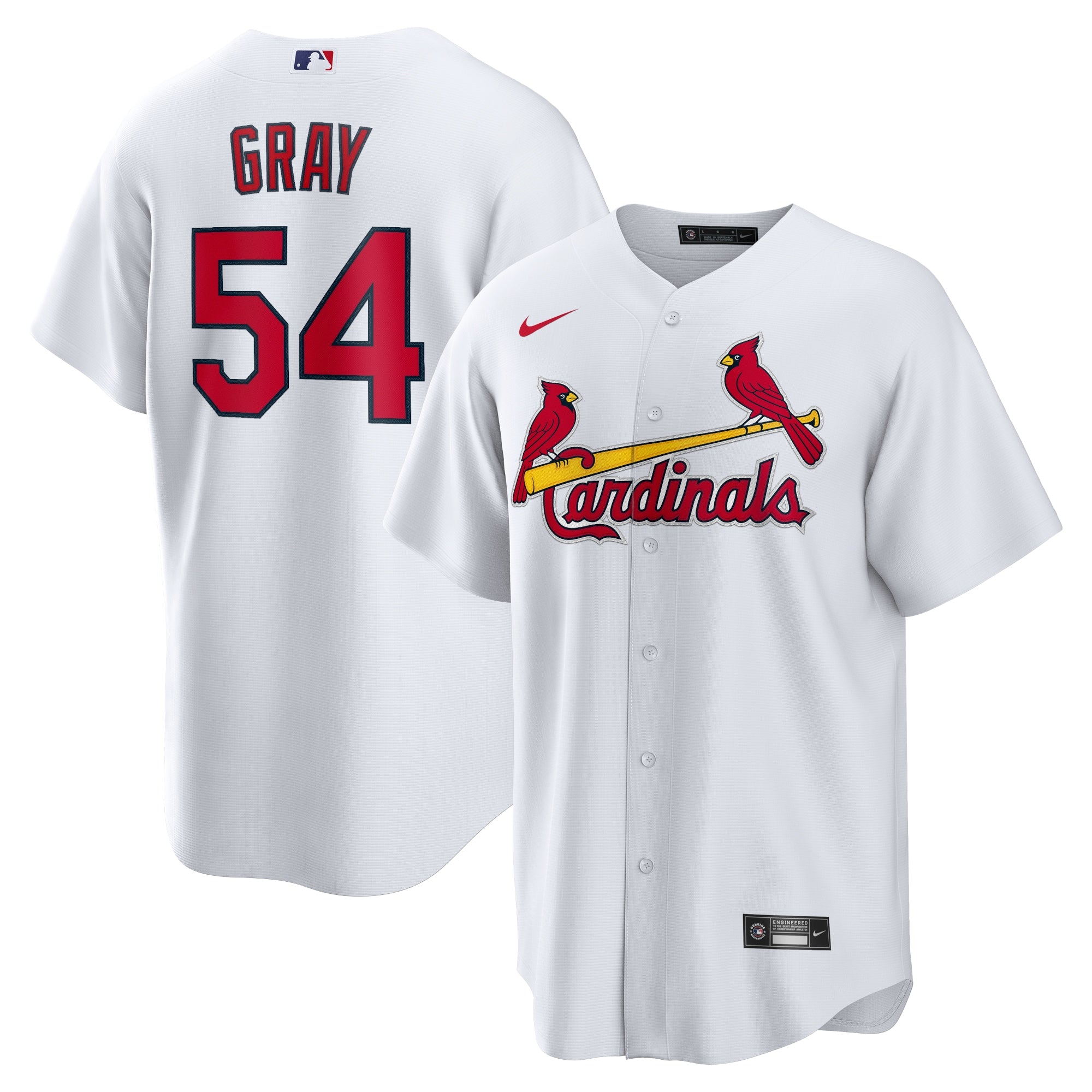 Sonny Gray St. Louis Cardinals Home Replica Jersey - White | Stitched Baseball Jersey TJS0746