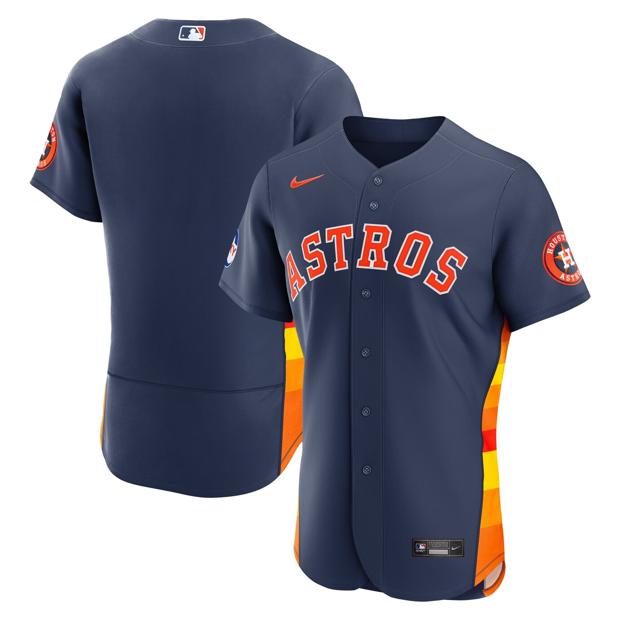 Houston Astros Alternate 2 Jersey - Navy | Stitched Baseball Jersey TJS0798