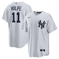 Anthony Volpe New York Yankees Home Replica Player Jersey - White | Stitched Baseball Jersey TJS0967