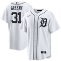Riley Greene Detroit Tigers Home Replica Jersey - White | Stitched Baseball Jersey TJS0828