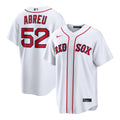 Wilyer Abreu Boston Red Sox Home Replica Jersey - White | Stitched Baseball Jersey TJS0604