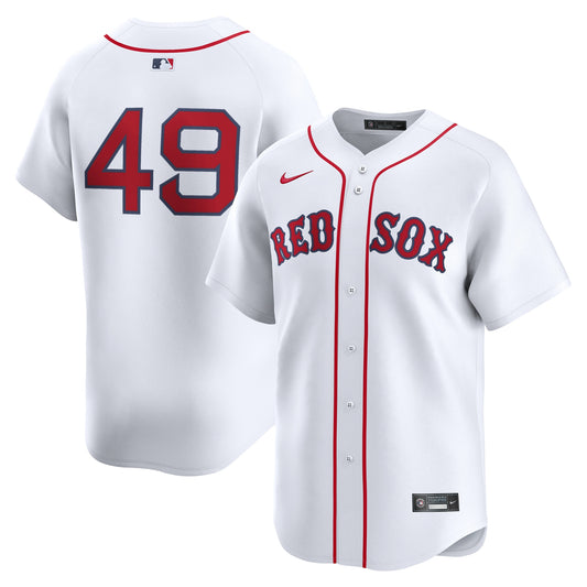 Tim Wakefield Boston Red Sox Home Limited Player Jersey - White | Stitched Baseball Jersey TJS0836