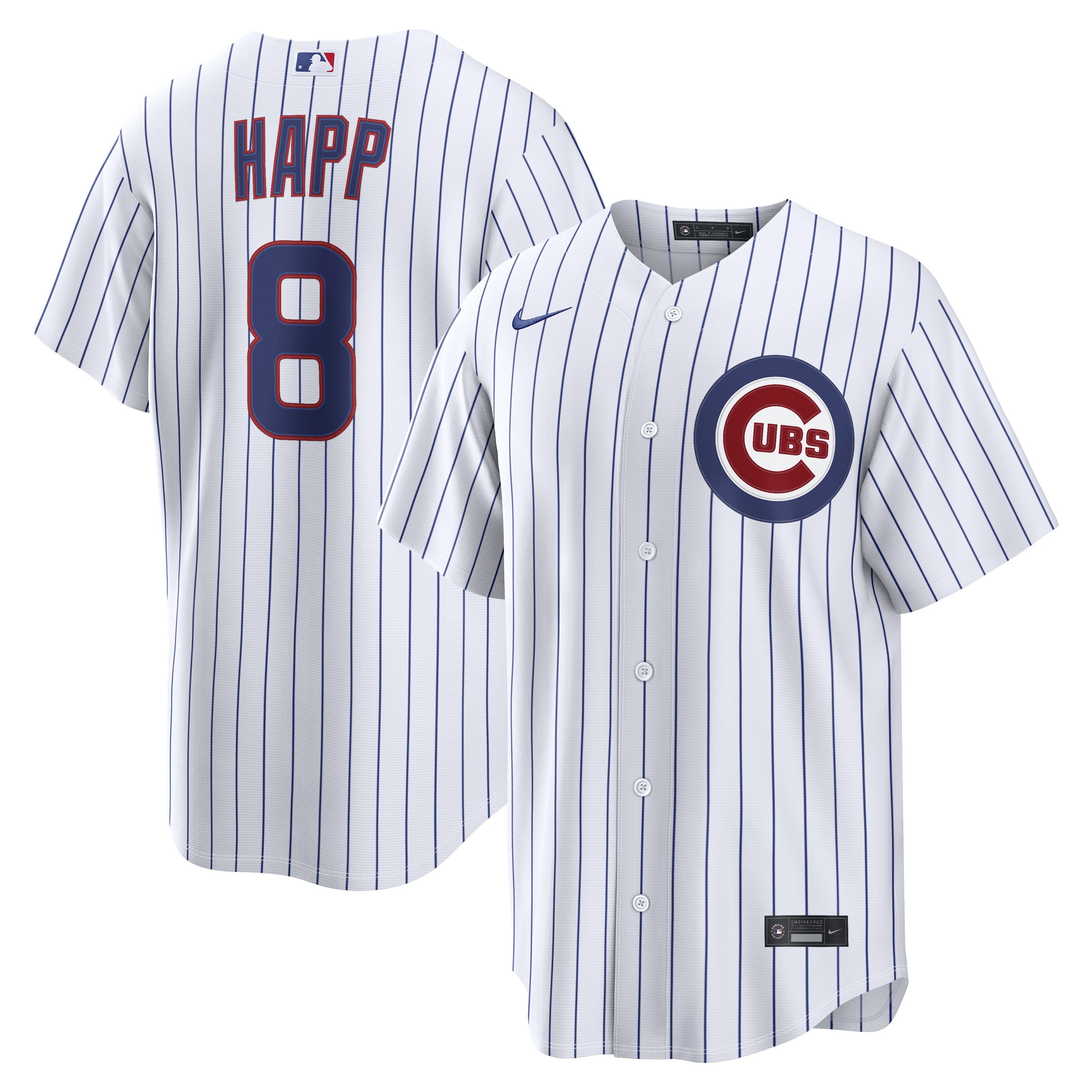 Ian Happ Chicago Cubs Home Replica Jersey - White | Stitched Baseball Jersey TJS0932