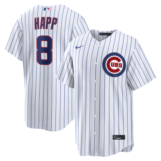 Ian Happ Chicago Cubs Home Replica Jersey - White | Stitched Baseball Jersey TJS0932