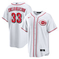 Christian Encarnacion-Strand Cincinnati Reds Home Replica Jersey - White | Stitched Baseball Jersey TJS0879
