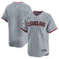 Cleveland Guardians Road Limited Jersey - Gray | Stitched Baseball Jersey TJS0790