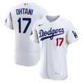 Shohei Ohtani Los Angeles Dodgers Home Sponsor Patch Jersey - White | Stitched Baseball Jersey TJS0776