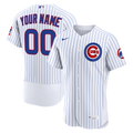 Chicago Cubs Home Custom Jersey - White | Stitched Baseball Jersey TJS0934