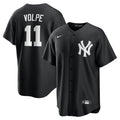 Anthony Volpe New York Yankees Fashion Replica Player Jersey - Black | Stitched Baseball Jersey TJS0867