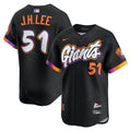Jung Hoo Lee San Francisco Giants 2025 City Connect Limited Jersey - Black | Stitched Baseball Jersey TJS0937