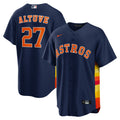 Jose Altuve Houston Astros Alternate 2 Replica Jersey - Navy | Stitched Baseball Jersey TJS0629