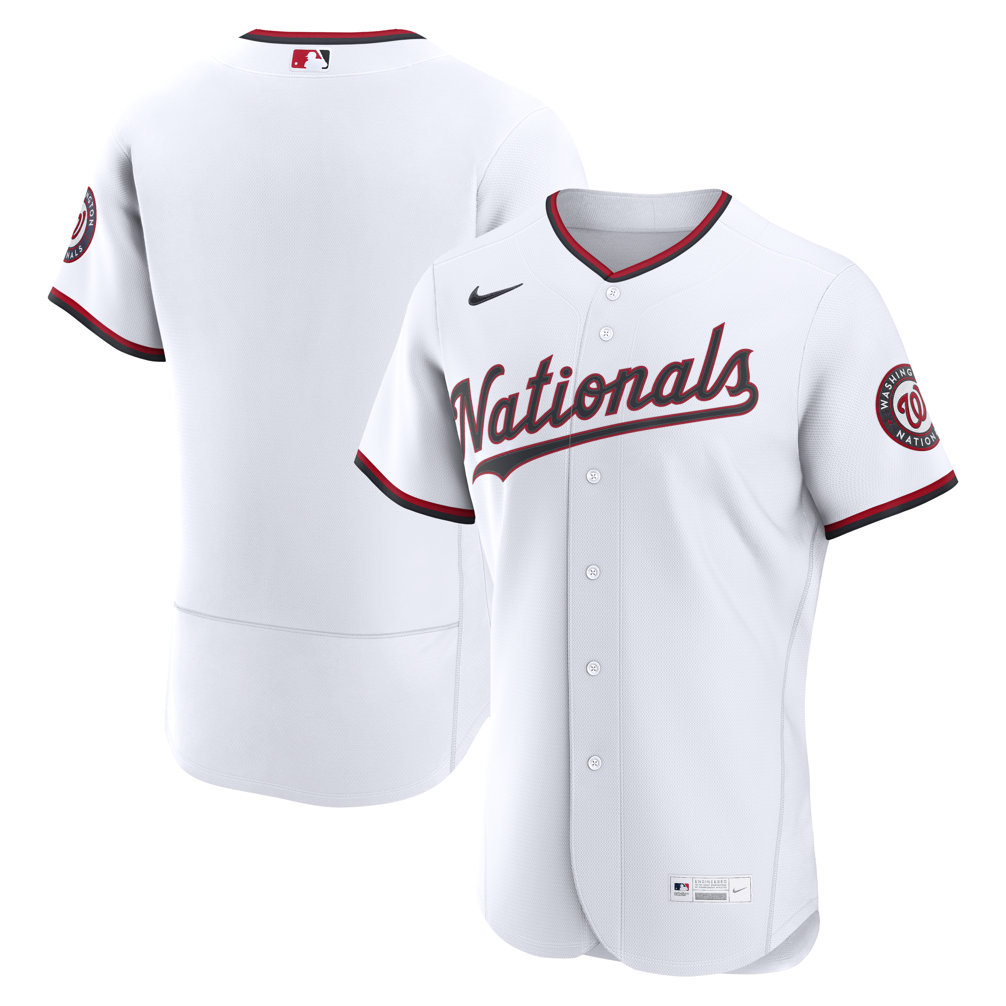 Washington Nationals Home Jersey - White | Stitched Baseball Jersey TJS0619