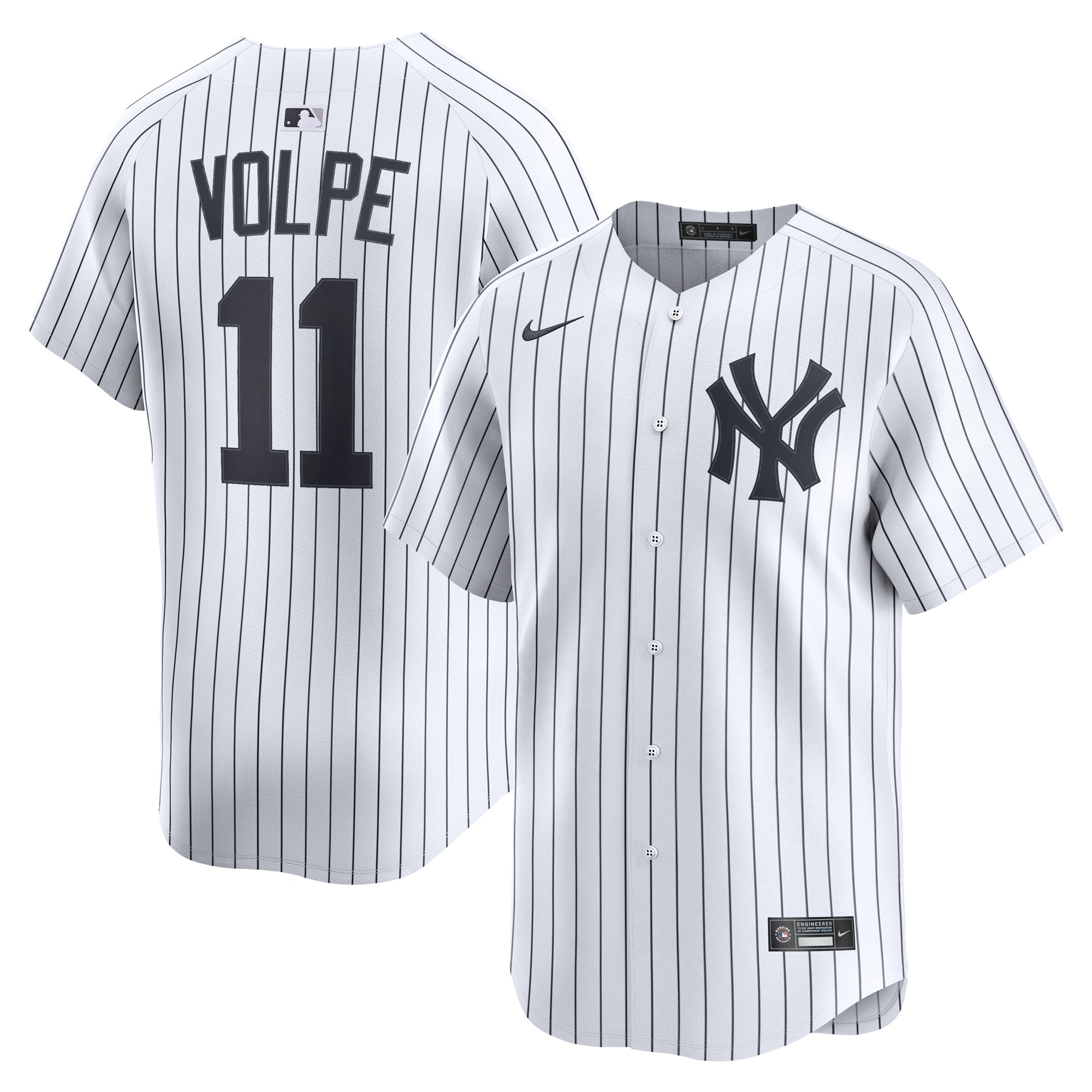 Anthony Volpe New York Yankees Home Limited Player Jersey - White | Stitched Baseball Jersey TJS0814