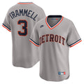 Alan Trammell Detroit Tigers Cooperstown Collection Limited Jersey - Gray | Stitched Baseball Jersey TJS0681