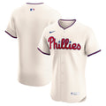 Philadelphia Phillies Alternate 2 Elite Jersey - Cream | Stitched Baseball Jersey TJS0754