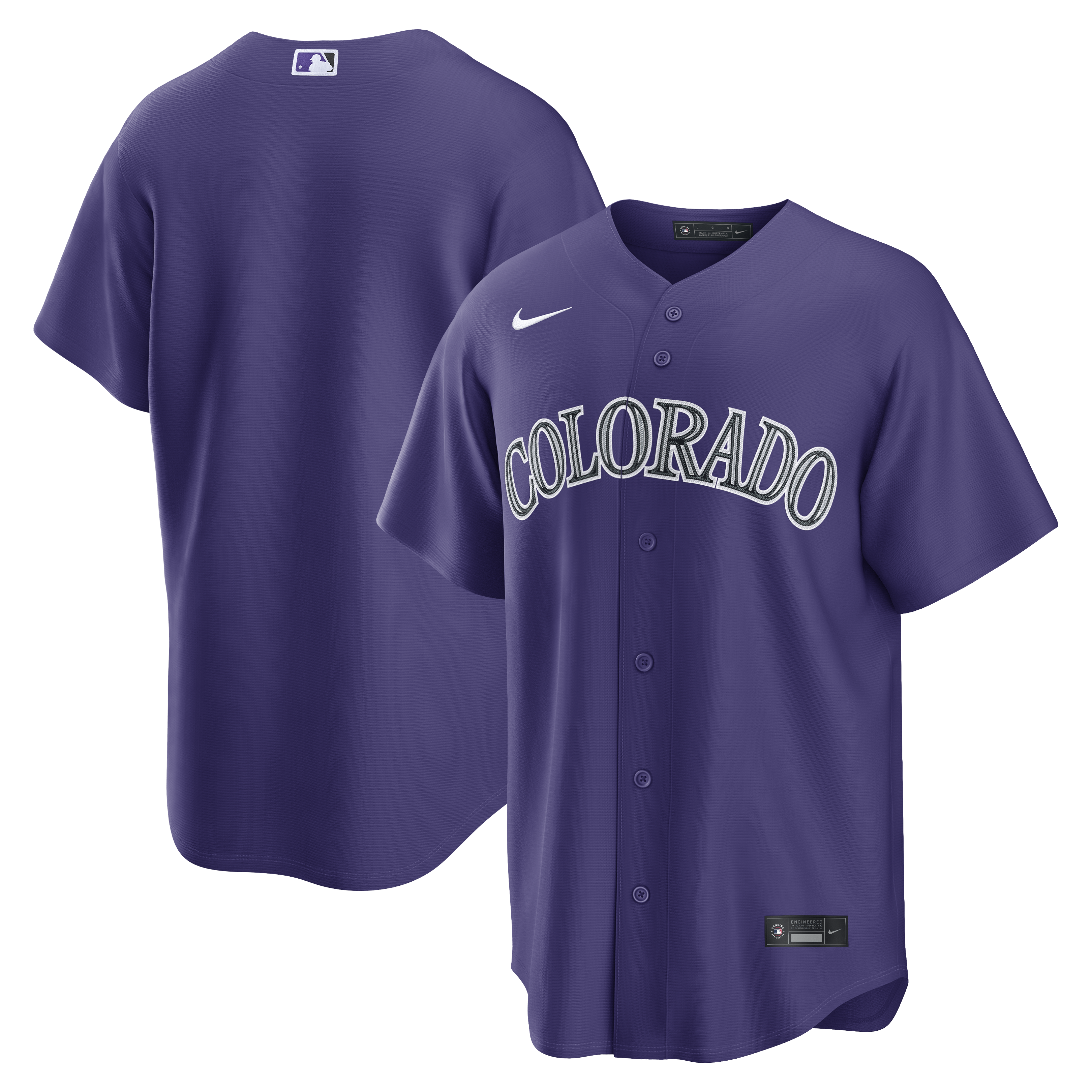 Colorado Rockies Alternate Replica Jersey - Purple | Stitched Baseball Jersey TJS0806