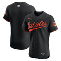 Baltimore Orioles Alternate Elite Jersey - Black | Stitched Baseball Jersey TJS0817