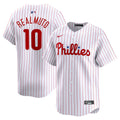 J.T. Realmuto Philadelphia Phillies Home Limited Player Jersey - White | Stitched Baseball Jersey TJS0834
