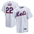 Juan Soto New York Mets Home Replica Jersey - White | Stitched Baseball Jersey TJS0769