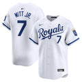 Bobby Witt Jr. Kansas City Royals Home Limited Player Jersey - White | Stitched Baseball Jersey TJS0928