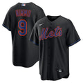 Brandon Nimmo New York Mets Alternate Replica Jersey - Black | Stitched Baseball Jersey TJS0815