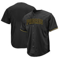 San Diego Padres Profile Big & Tall Pop Fashion Jersey - Black | Stitched Baseball Jersey TJS0832