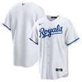 Kansas City Royals Home Big & Tall Replica Jersey - White | Stitched Baseball Jersey TJS0927