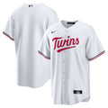 Minnesota Twins Home Big & Tall Replica Jersey - White | Stitched Baseball Jersey TJS0796