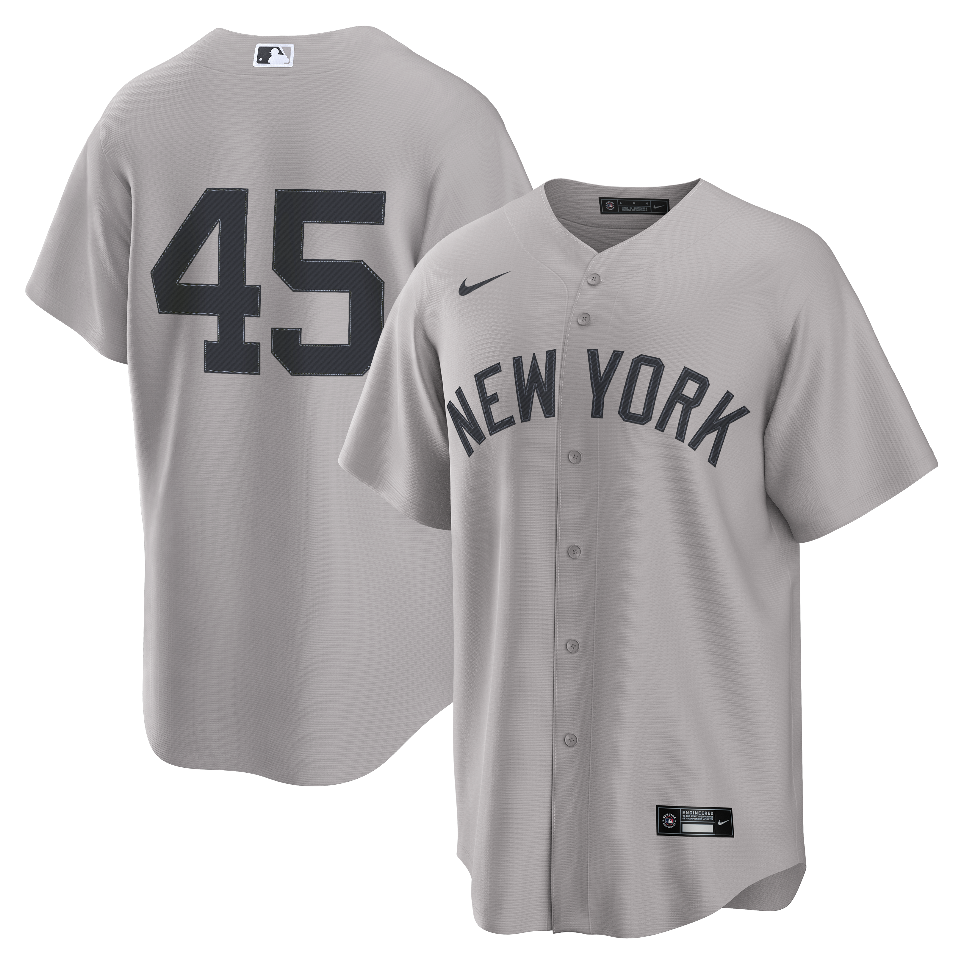 Gerrit Cole New York Yankees Road Replica Jersey - Gray | Stitched Baseball Jersey TJS0919