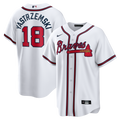 Mike Yastrzemski Atlanta Braves Replica Jersey - White | Stitched Baseball Jersey TJS0773