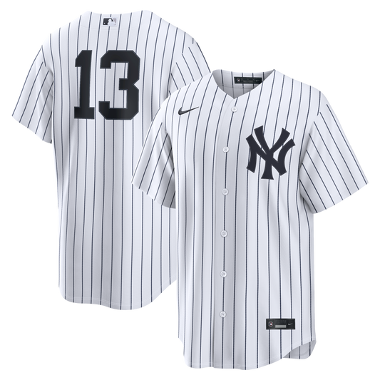 Jazz Chisholm Jr. New York Yankees Home Replica Jersey - White | Stitched Baseball Jersey TJS0825