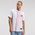 Cincinnati Reds Home Limited Jersey - White | Stitched Baseball Jersey TJS0899