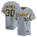 Paul Skenes Pittsburgh Pirates Road Limited Player Jersey - Gray | Stitched Baseball Jersey TJS0980