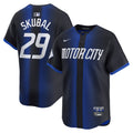 Tarik Skubal Detroit Tigers City Connect Limited Jersey - Navy | Stitched Baseball Jersey TJS0783