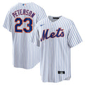David Peterson New York Mets Home Replica Jersey - White | Stitched Baseball Jersey TJS0737