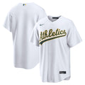 Athletics Home Replica Jersey - White | Stitched Baseball Jersey TJS0862