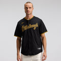 Pittsburgh Pirates Alternate Replica Team Jersey - Black | Stitched Baseball Jersey TJS1058