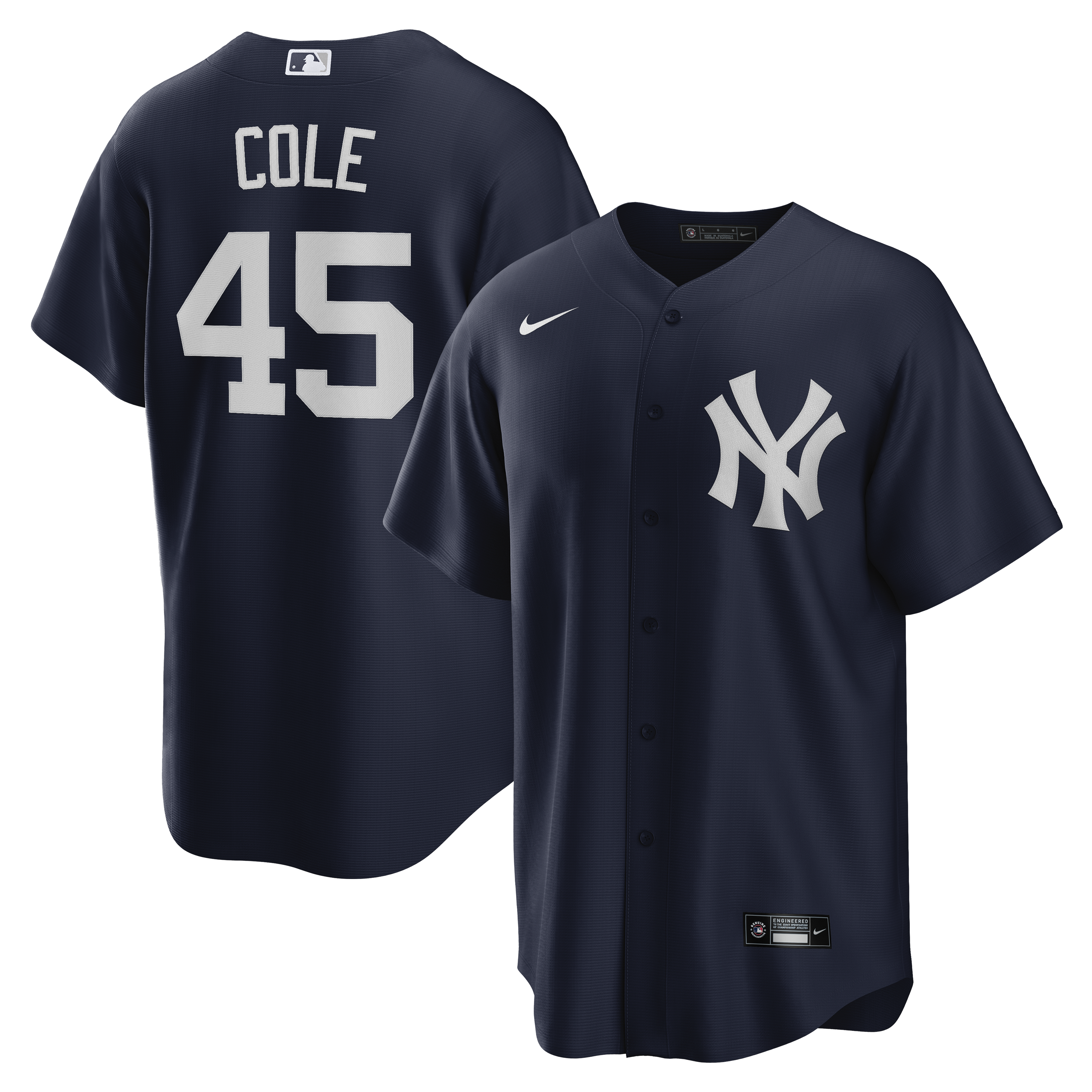 Gerrit Cole New York Yankees Alternate Replica Player Name Jersey - Navy | Stitched Baseball Jersey TJS1056