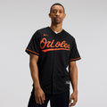 Baltimore Orioles Alternate Replica Team Jersey - Black | Stitched Baseball Jersey TJS1096