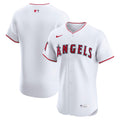 Los Angeles Angels Home Elite Jersey - White | Stitched Baseball Jersey TJS1054